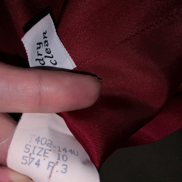 PENDLETON | Vintage Virgin Wool Red Blazer Jacket - Picture 7 of 7